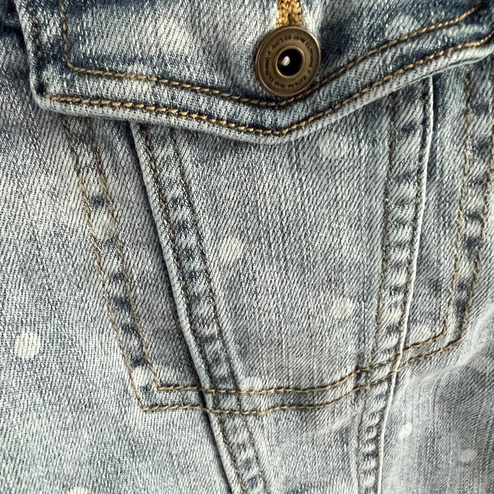 Matilda Jane Polka Dot Jean Jacket Size 16